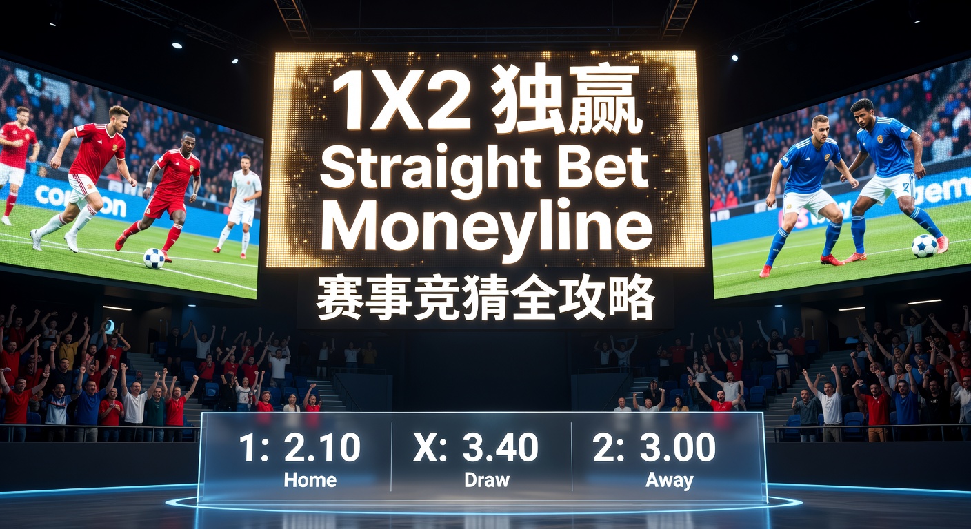 1X2独赢Straight Bet Moneyline竞猜指南+避坑技巧