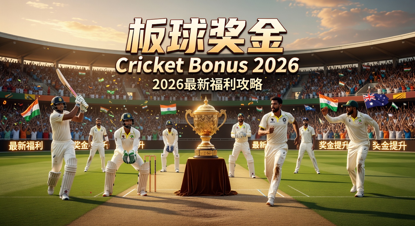 板球奖金 Cricket Bonus 2026最新活动指南