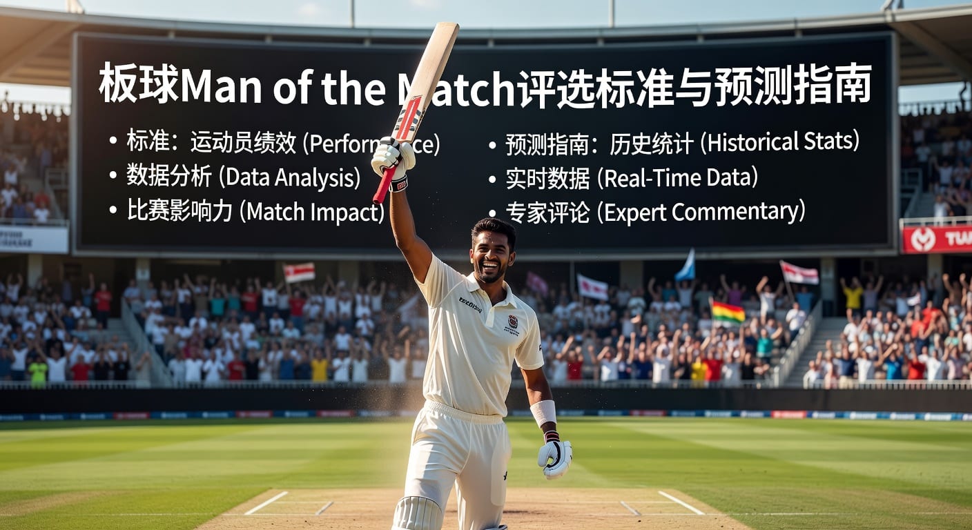 板球Man of the Match评选标准与预测技巧
