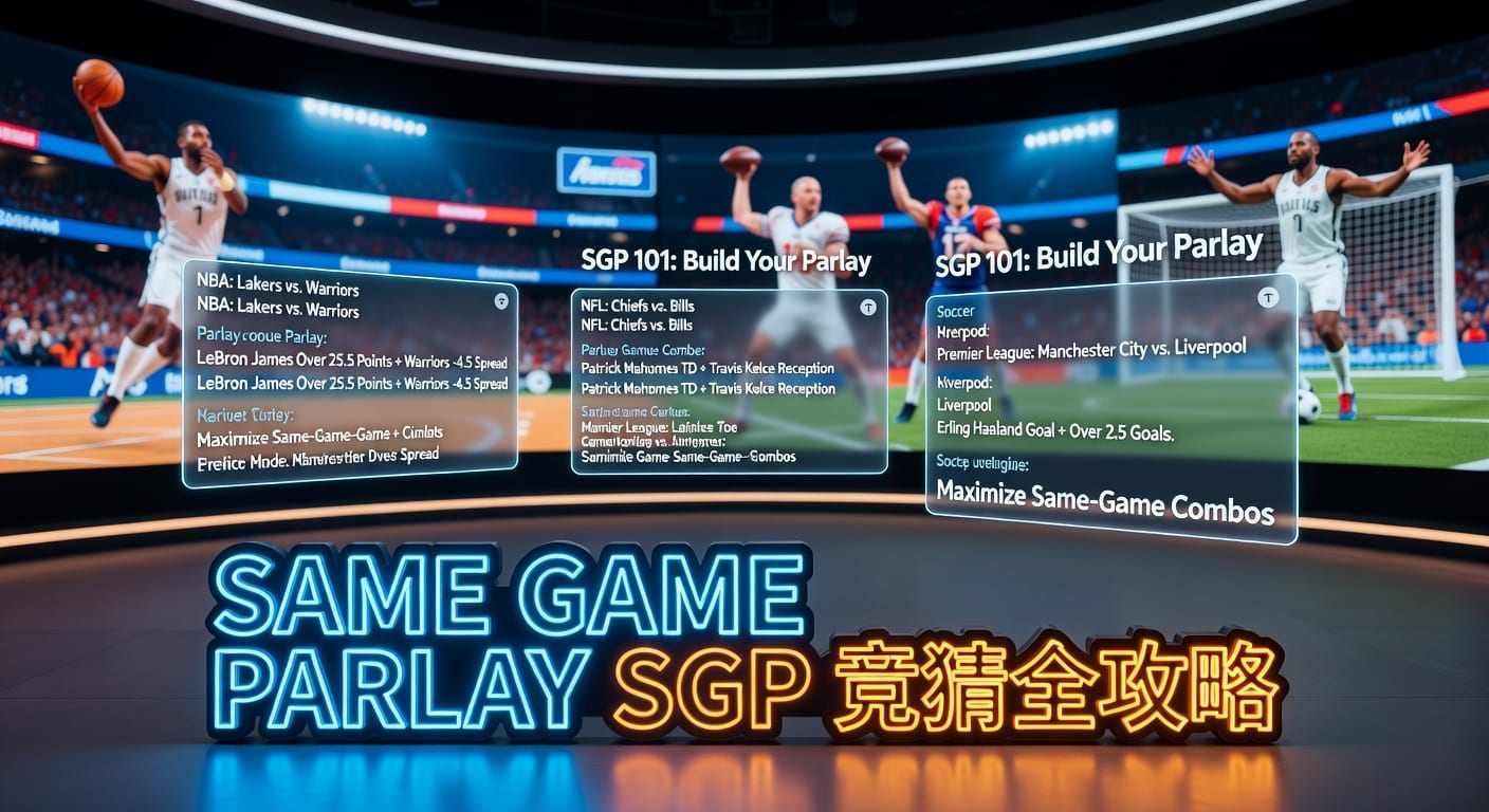 超级过关 same game parlay SGP 2026世界杯玩法
