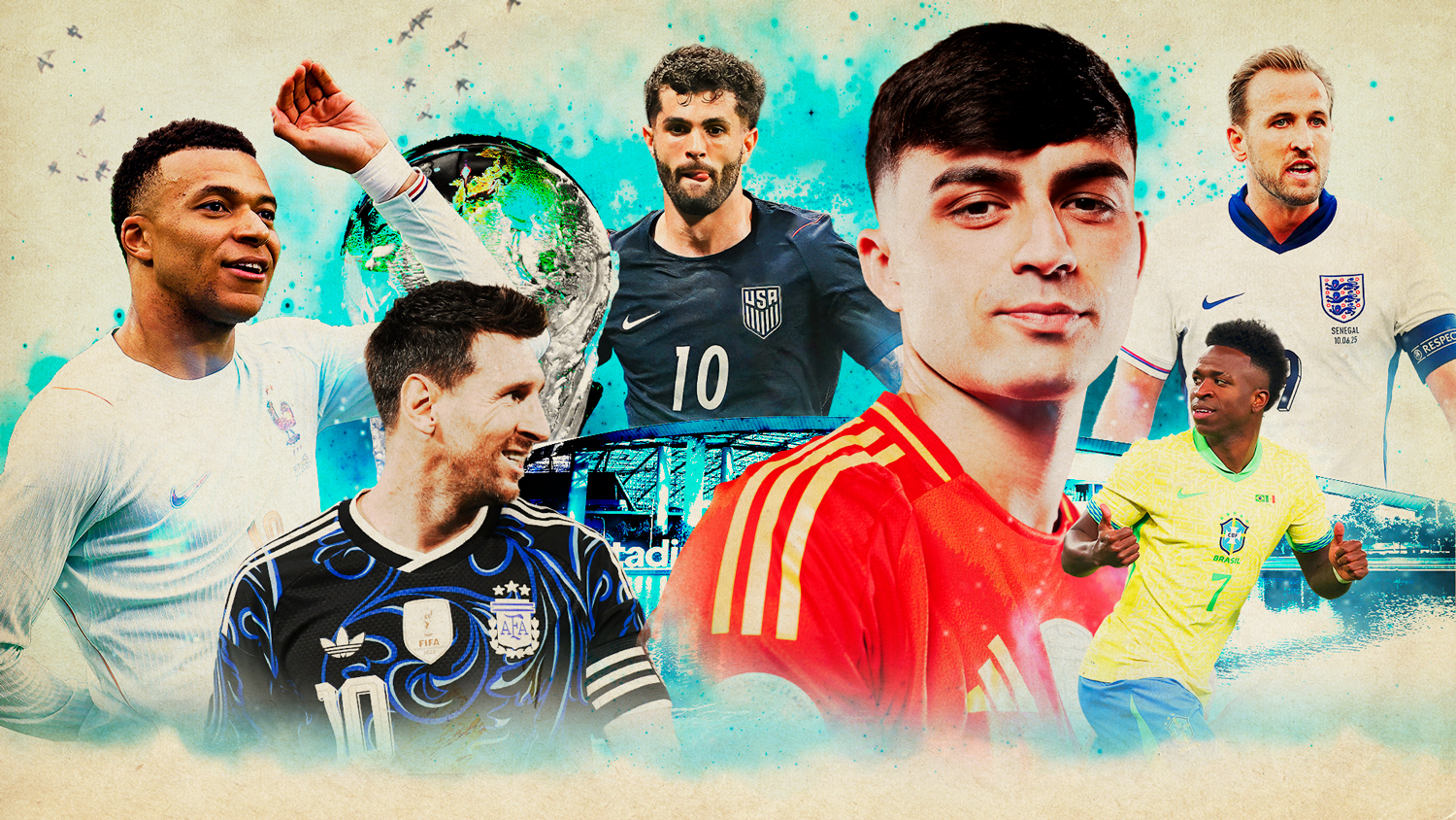 世界杯2026实力榜：西班牙居首，法国紧追其后