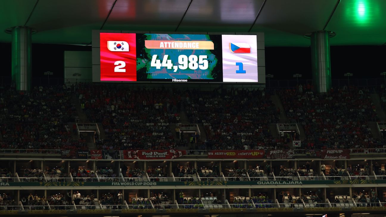 FIFA为韩国捷克比赛入场数据辩护：44985人的空座之谜