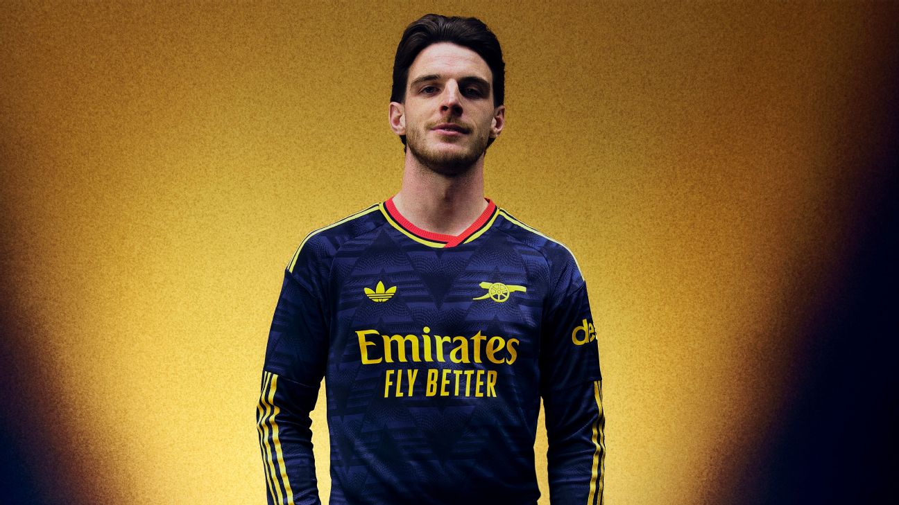阿森纳2026-27赛季客场球衣再度回归“香蕉黄”设计